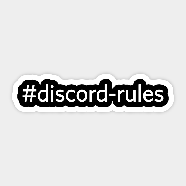 discord-rules-discord-aufkleber-teepublic-de